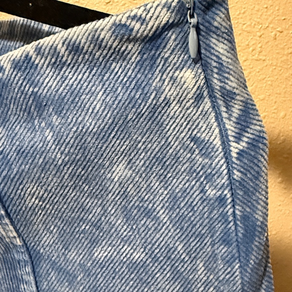 Stylish fade wash Blue Women's Cord Pants Jeans​ - Picture 5 of 8